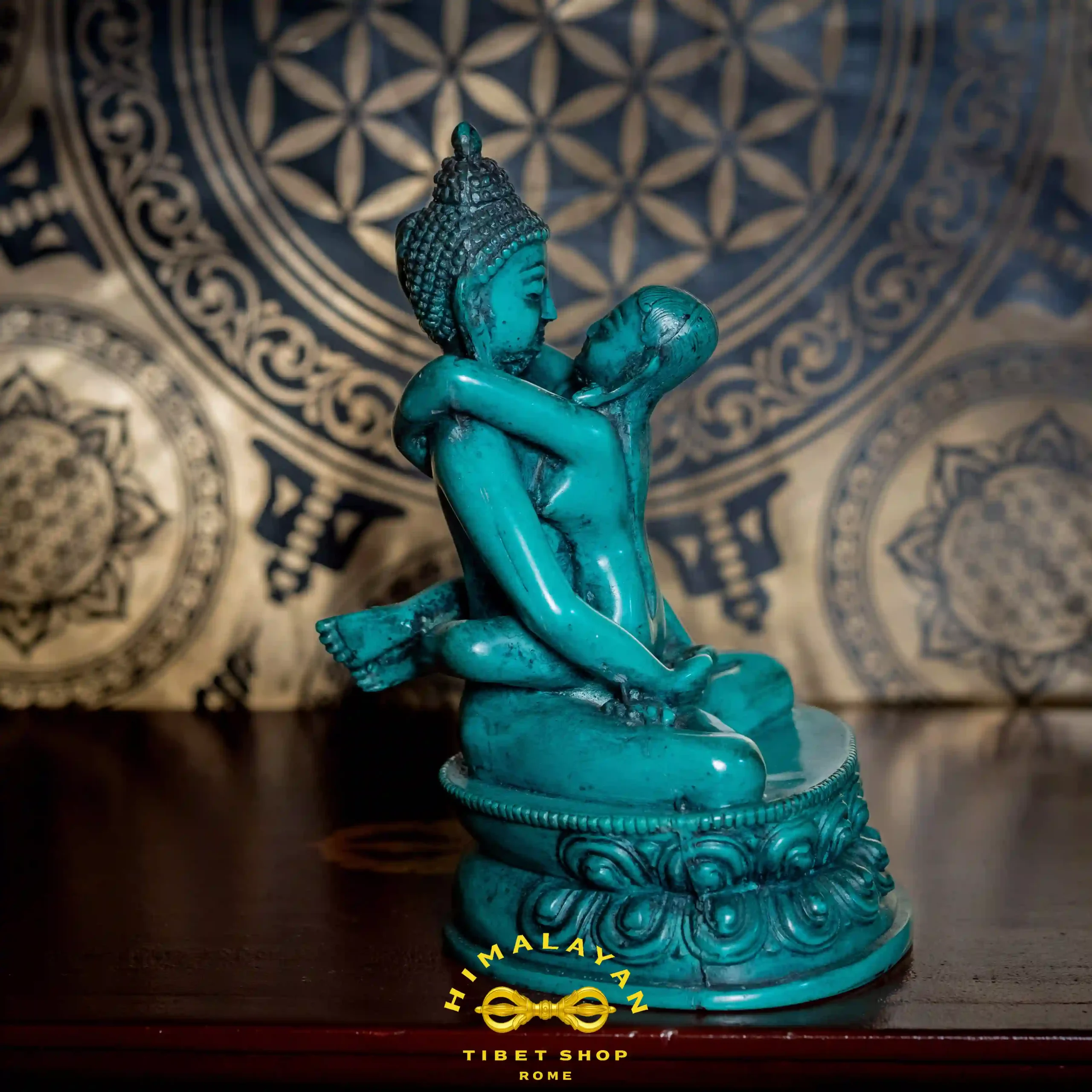 Statua di Samantabhadra e Samantabhadri – Unione sacra di saggezza e compassione - immagine 4