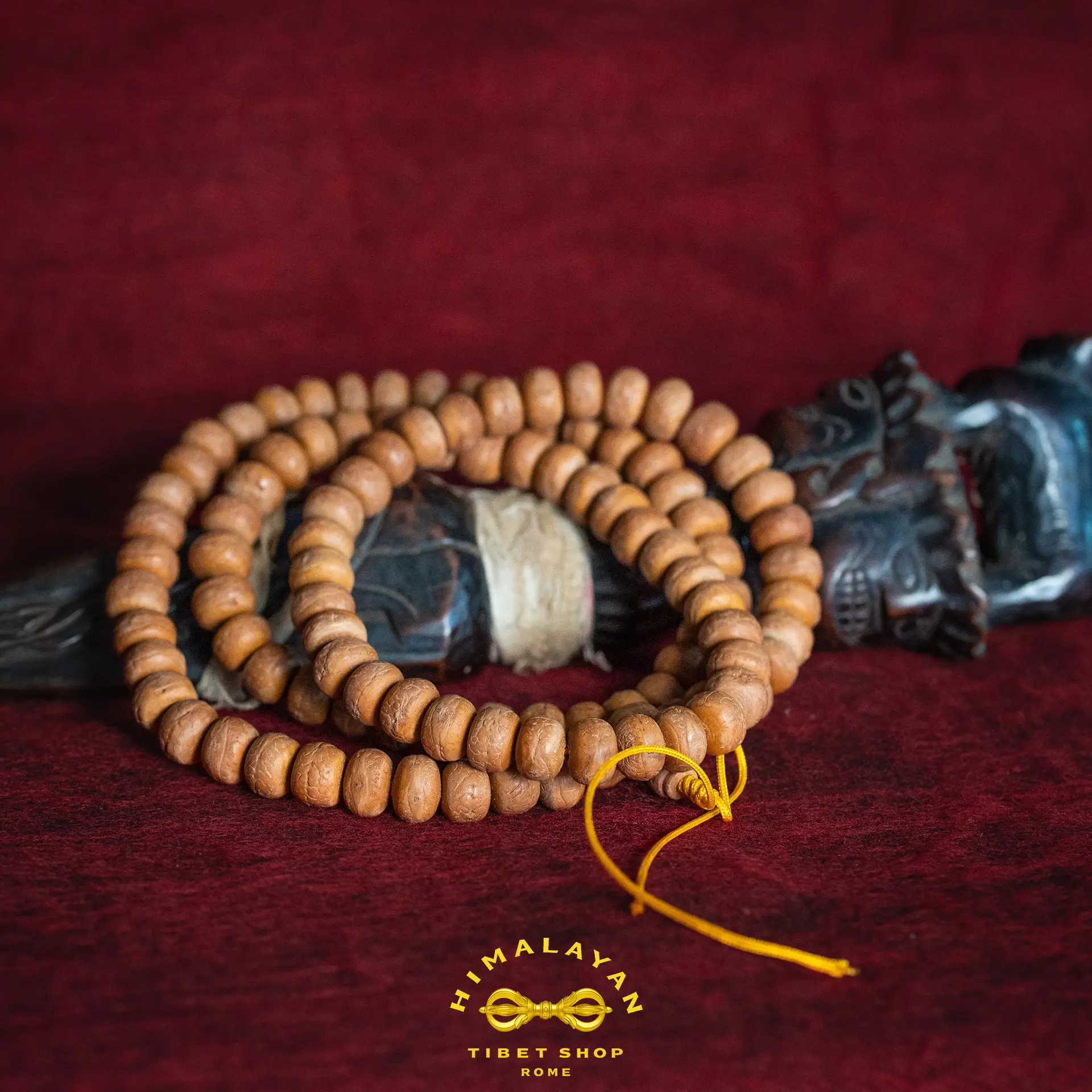 Mala 108 Grani in Semi di Bodhi